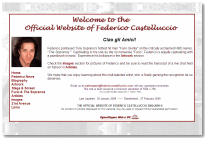Official Website of Federico Castelluccio